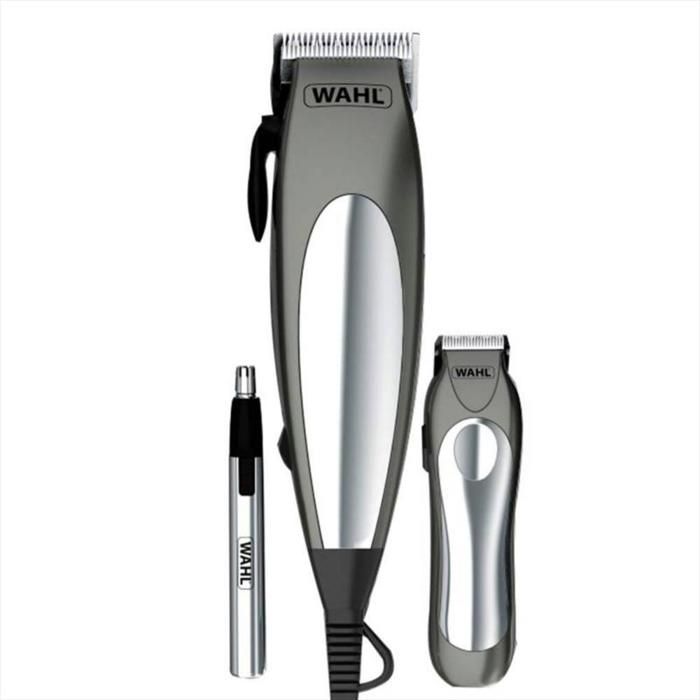 Combo Cortapelo Wahl Deluxe Groompro Original Plateado img #2