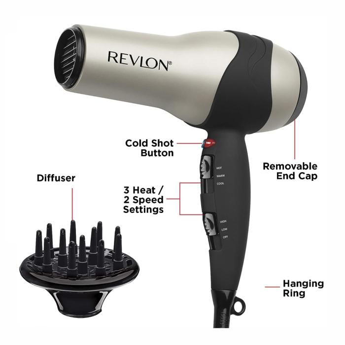 Las mejores ofertas en Secador de pelo Estándar Revlon Unisex Secador de  pelo