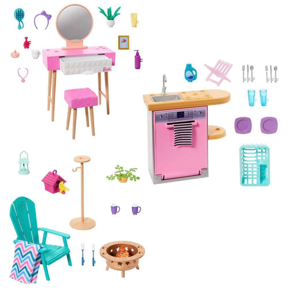 Accesorios para Muñeca Tocador BARBIE