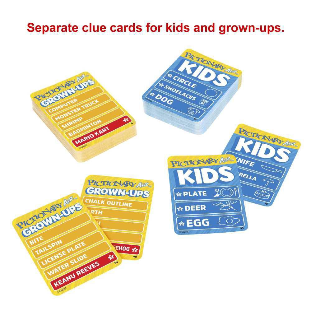 Juego de Mesa Air Kids vs Gro PICTIONARY img #4