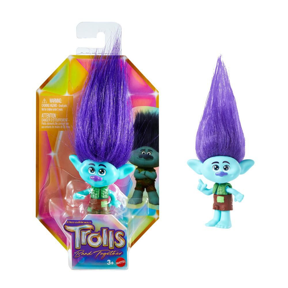 Muñeca  Figura Mini Branch TROLLS