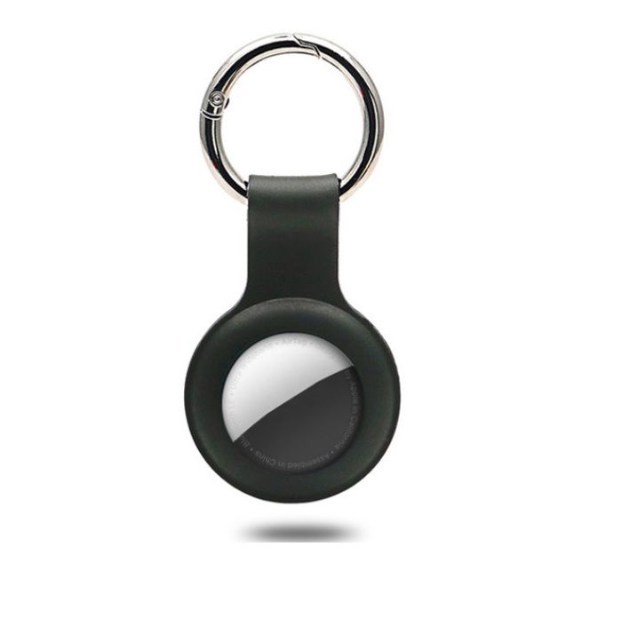 Funda Forro Protector Para Airtag Llavero Maleta Mascotas Negro