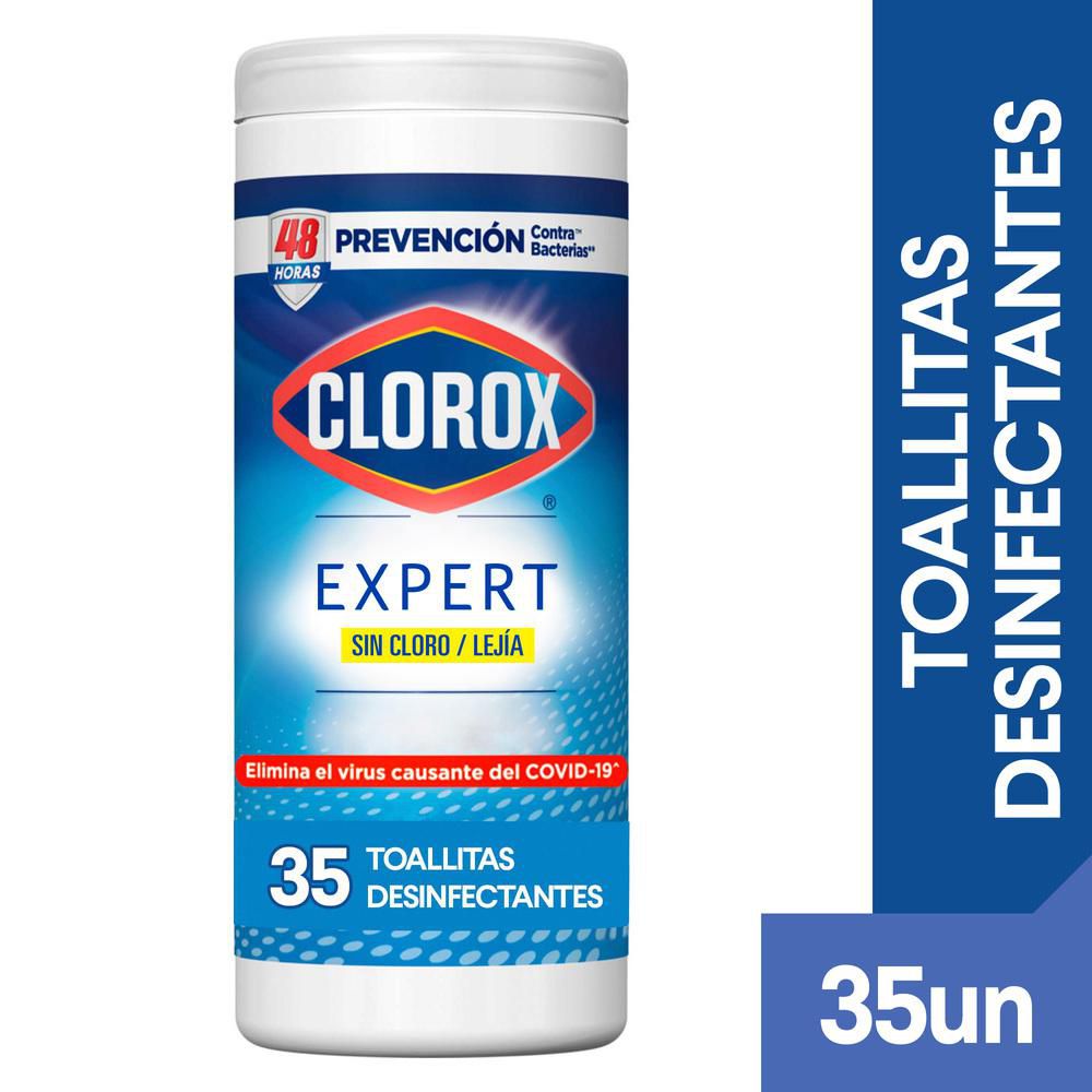 Clorox® Expert Toallitas Desinfectantes