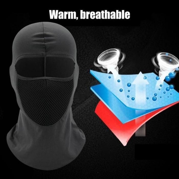 Balaclava Pasamontañas Con Malla Multifuncional Vino img #4