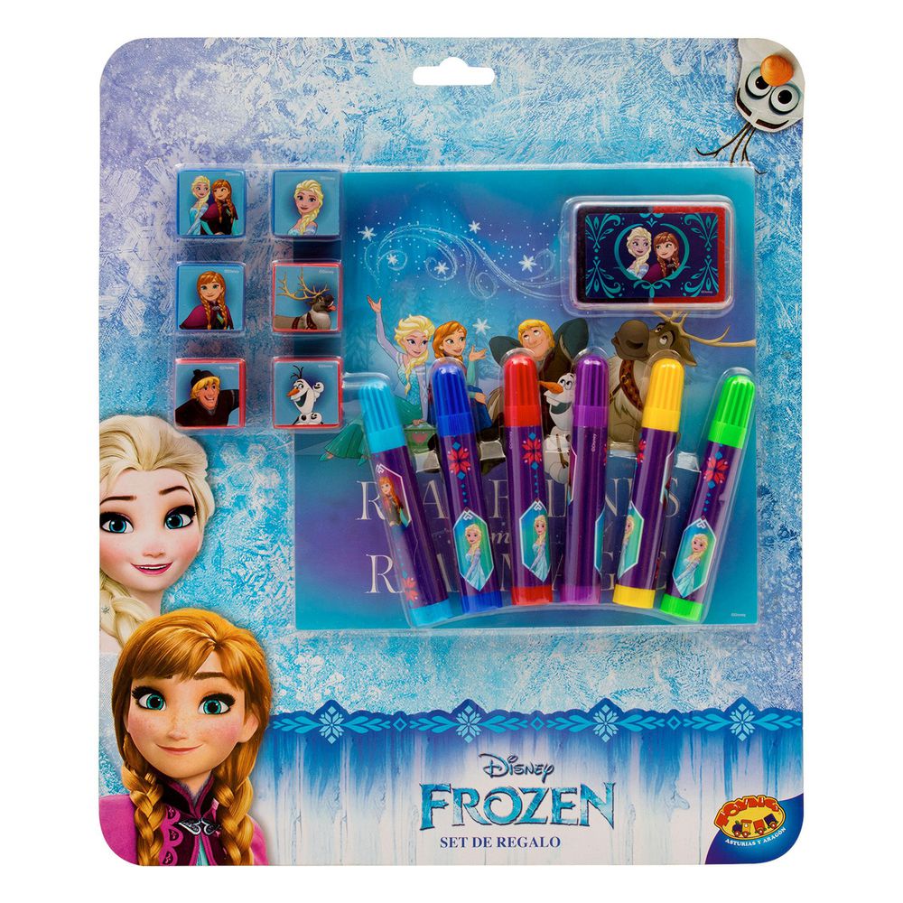Set libreta, lápices y pegatinas Frozen ©Disney - Colaboraciones -  ACCESORIOS - Niña - Niños 