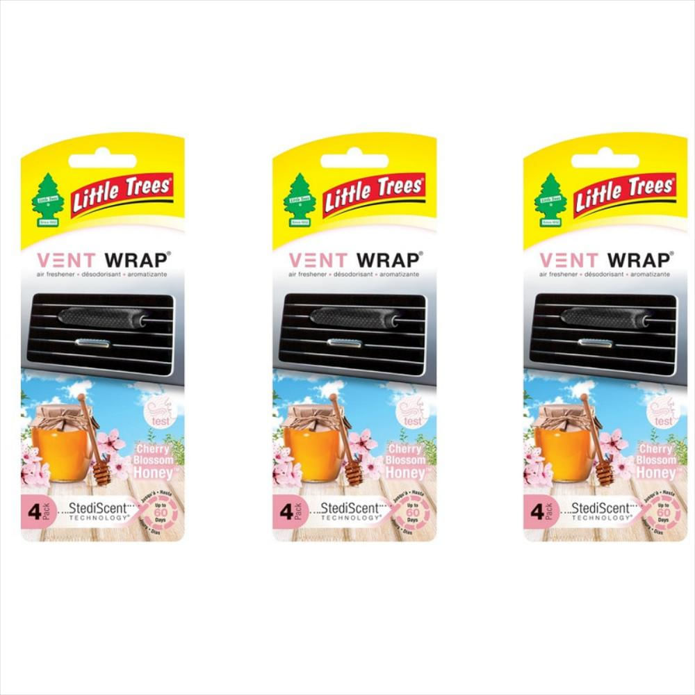 Ambientador 12 Pack Little Trees Vent Wrap Cherry Honey Blossom img #1