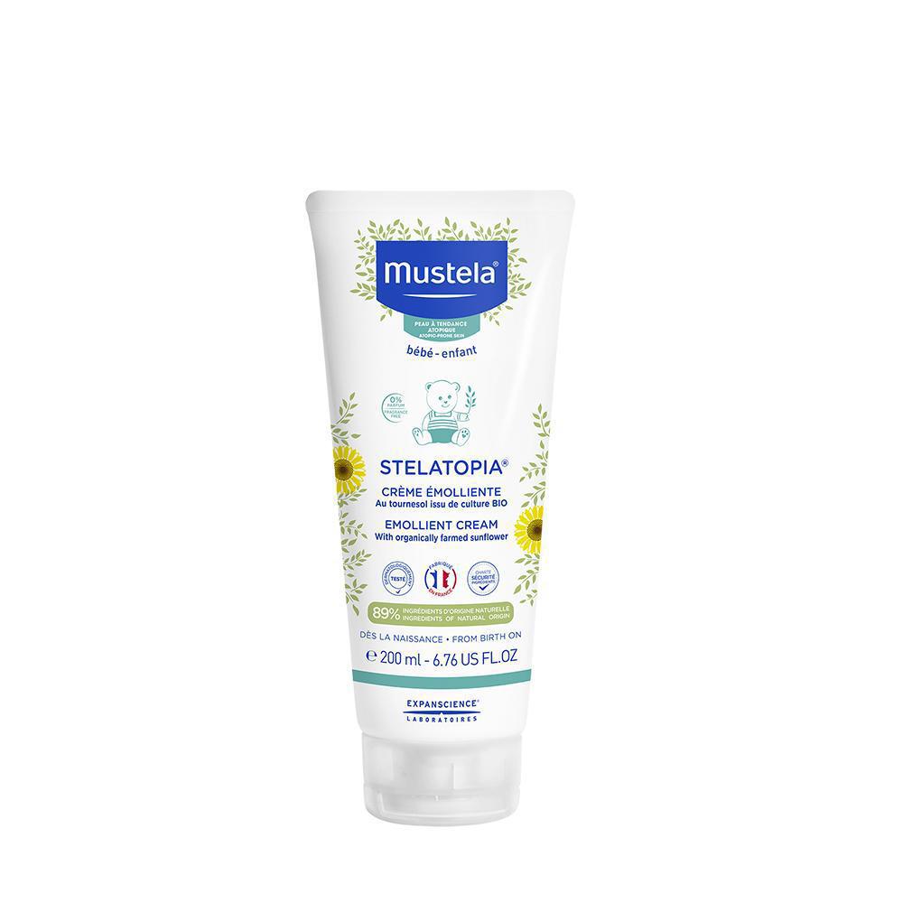 Stelatopia Crema Emoliente Para Piel Atópica 200 Ml