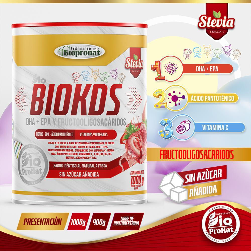 Bkds Multivitamínico Para Niños Por 1000 Gramos img #2