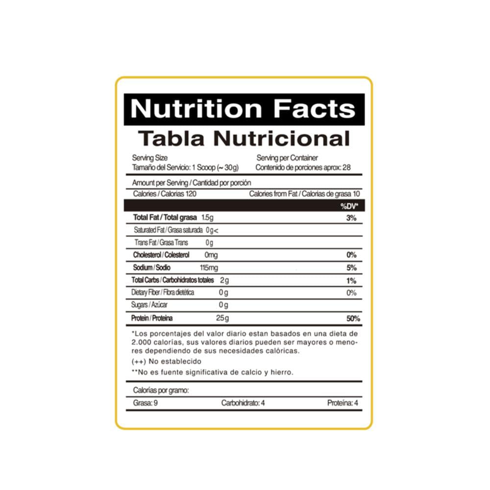 Proteína Smart Nutri Iso Whey Definición 840 Gramos img #2