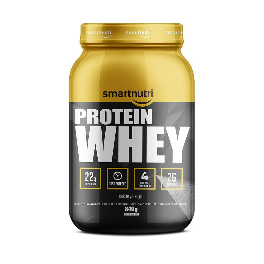 Proteína Smart Nutri Protein Whey Masa Muscular 840 Gramos