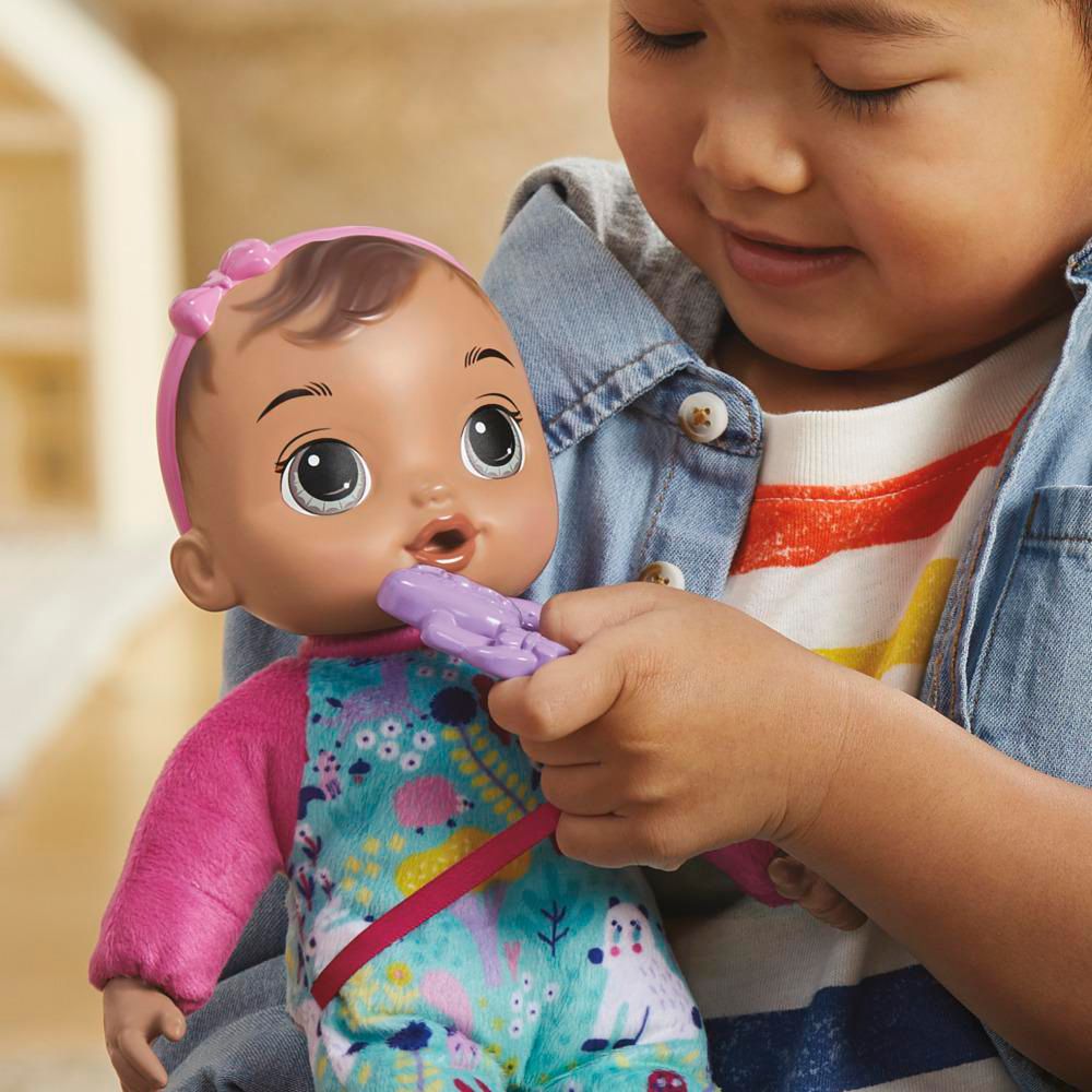 Muñeca  Suave Y Adorable Bebé Castaña Baby Alive img #6