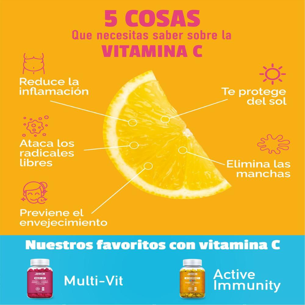 Gomitas The Gummy Box Para Niños Con Zinc Y Vitaminas C Y D X 60 img #4