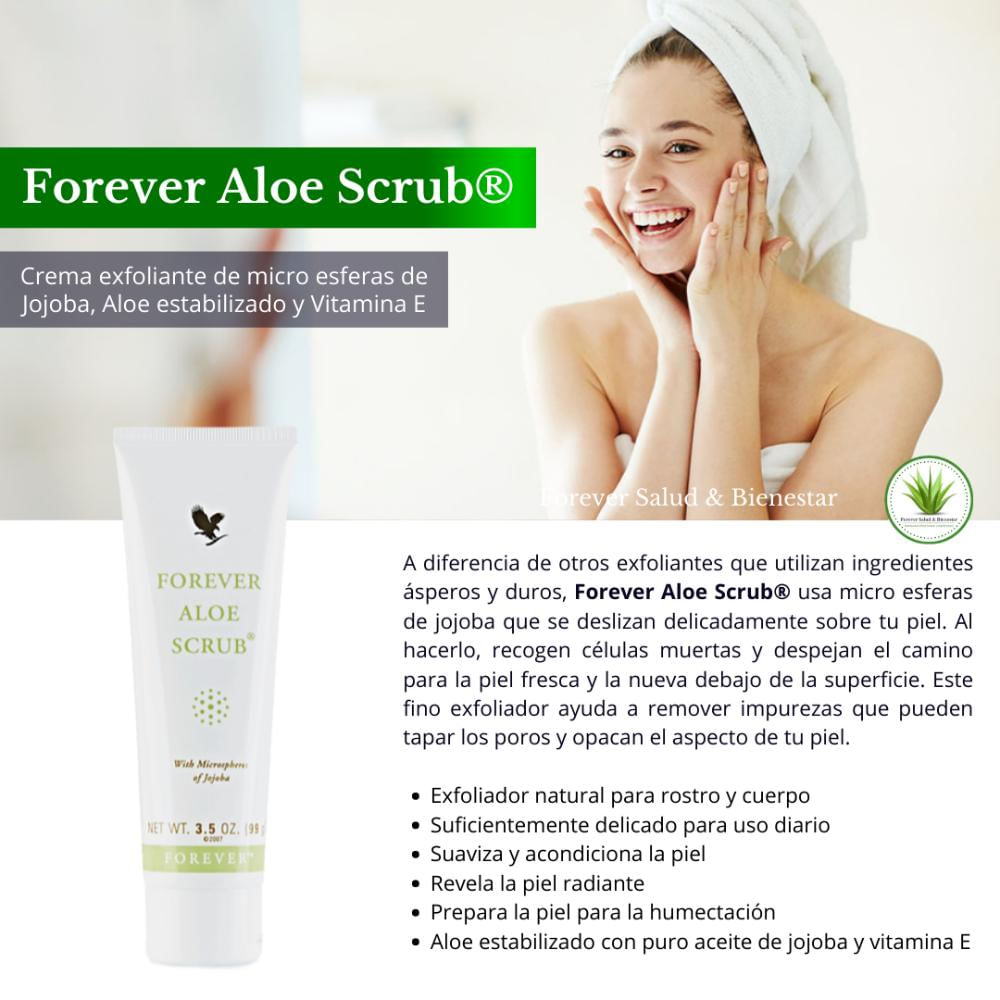 Forever Aloe Scrub® Exfoliante Rostro Y Cuerpo img #2