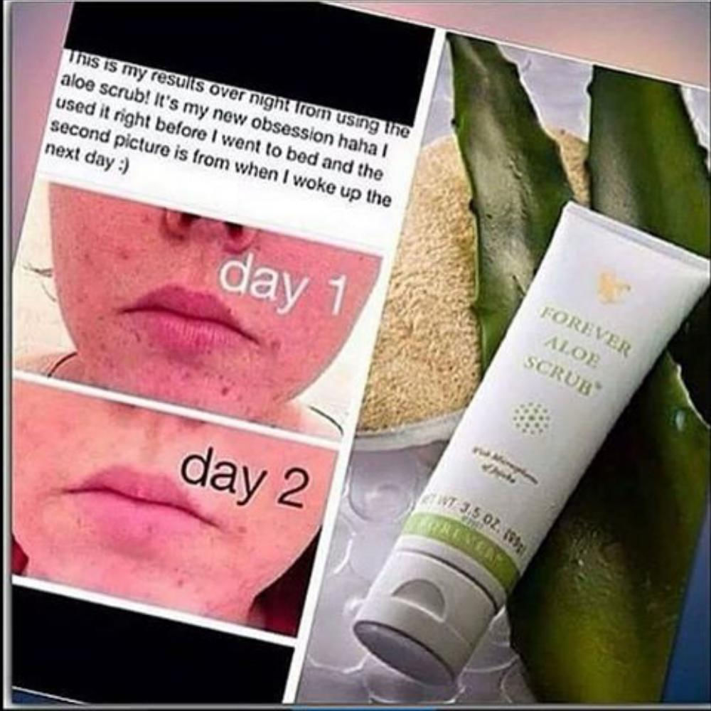 Forever Aloe Scrub® Exfoliante Rostro Y Cuerpo img #5