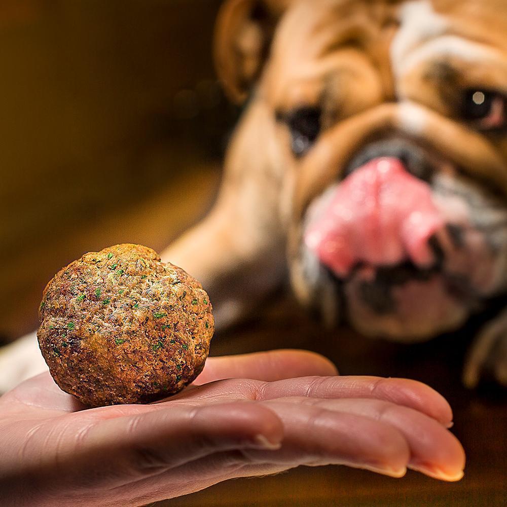 Bolas Guau Carne Para Perros 50 Gramos X 3 img #1