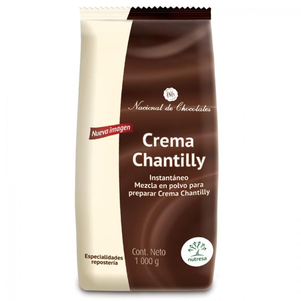 Crema Chantilly 1000 Gr Nacional De Chocolates