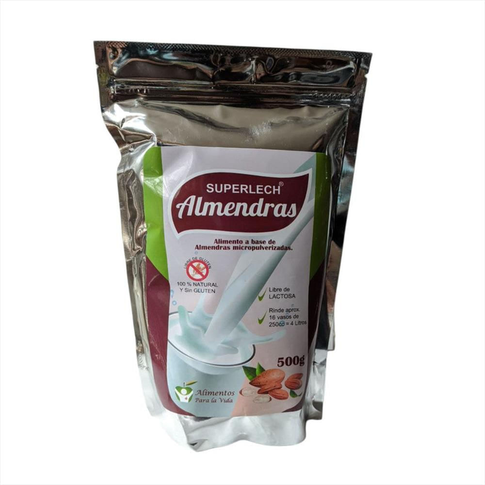 Leche En Polvo De Almendra 500 Gramos Sin Gluten img #1