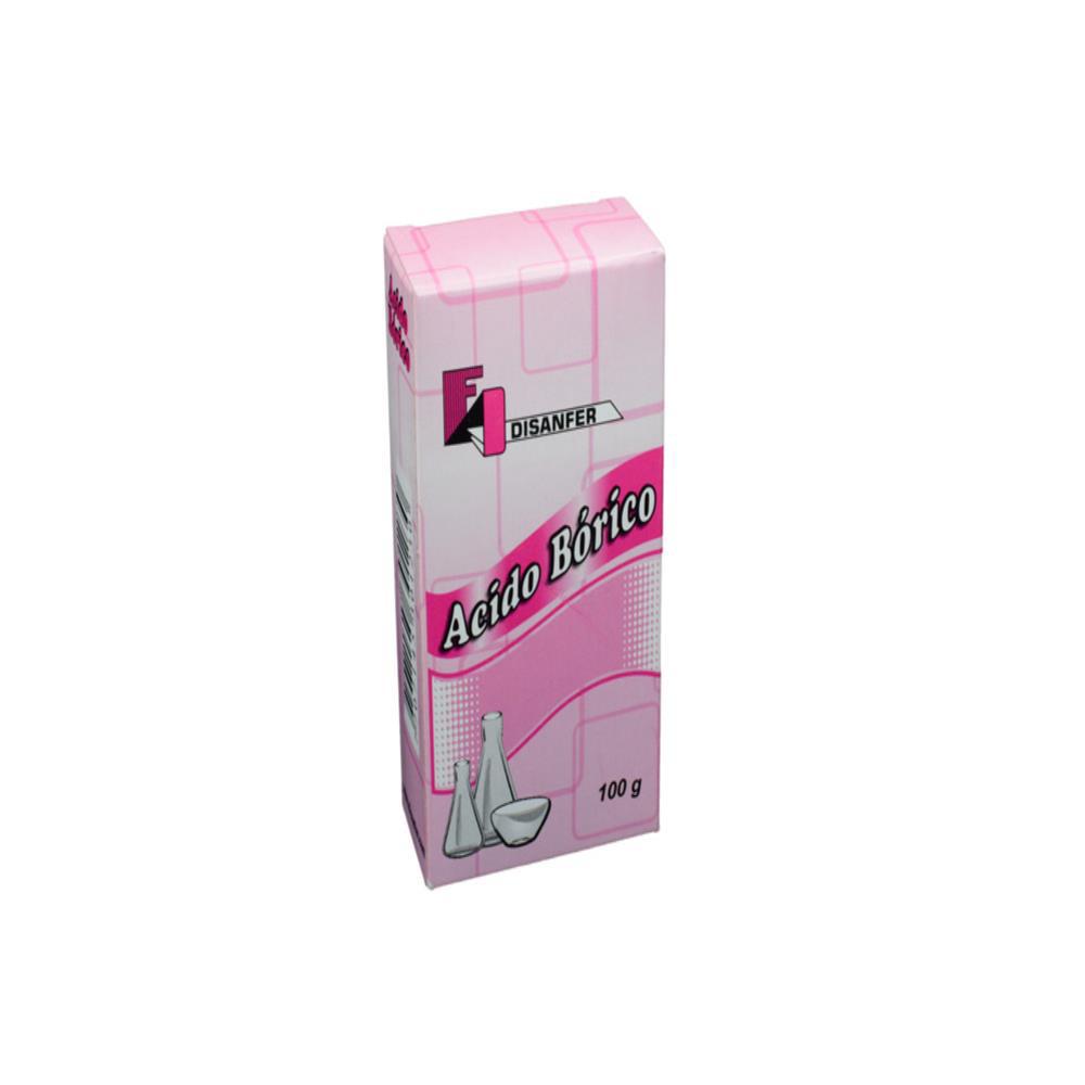 Acido Borico Disanfer Caj 1 Bol 100 G