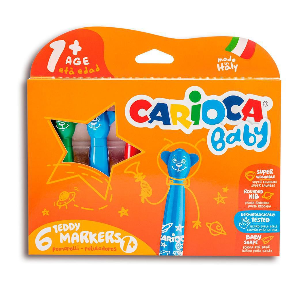 MARCADORES BABY X6 CARIOCA img #1