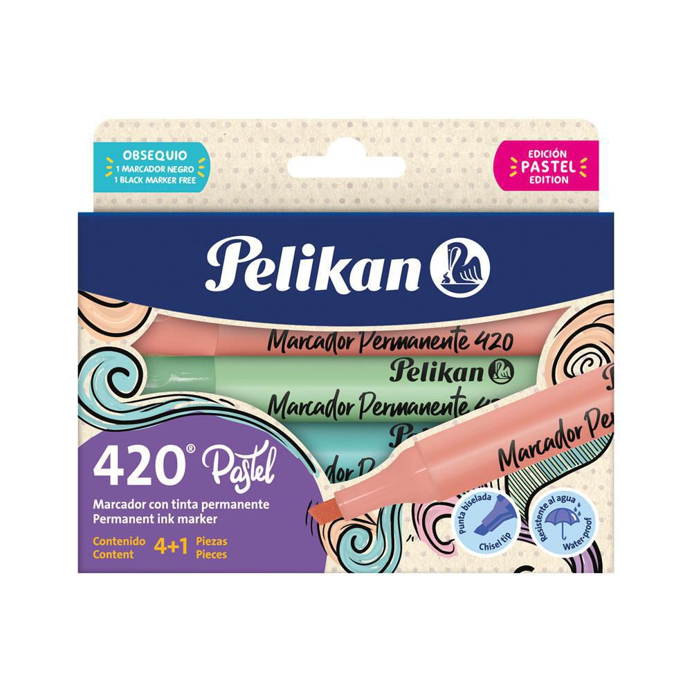 MARCADOR PERMANENTE 420 TONO P PELIKAN img #1