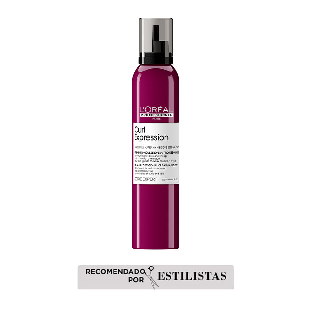 Crema En Mousse Cuidado Cabello Rizado Curl Expression