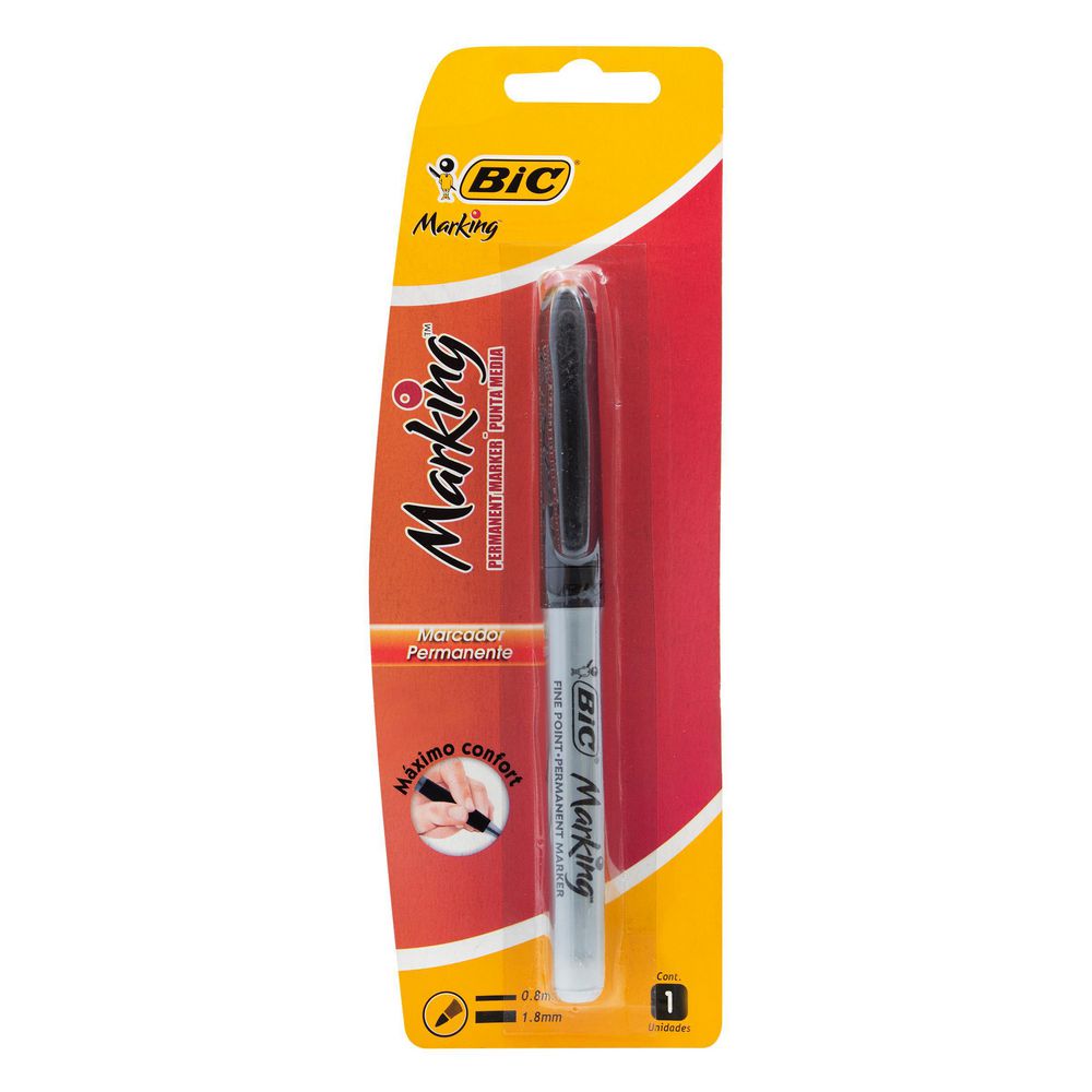 MARCADOR PERMANENTE MARKIN BLS BIC img #1
