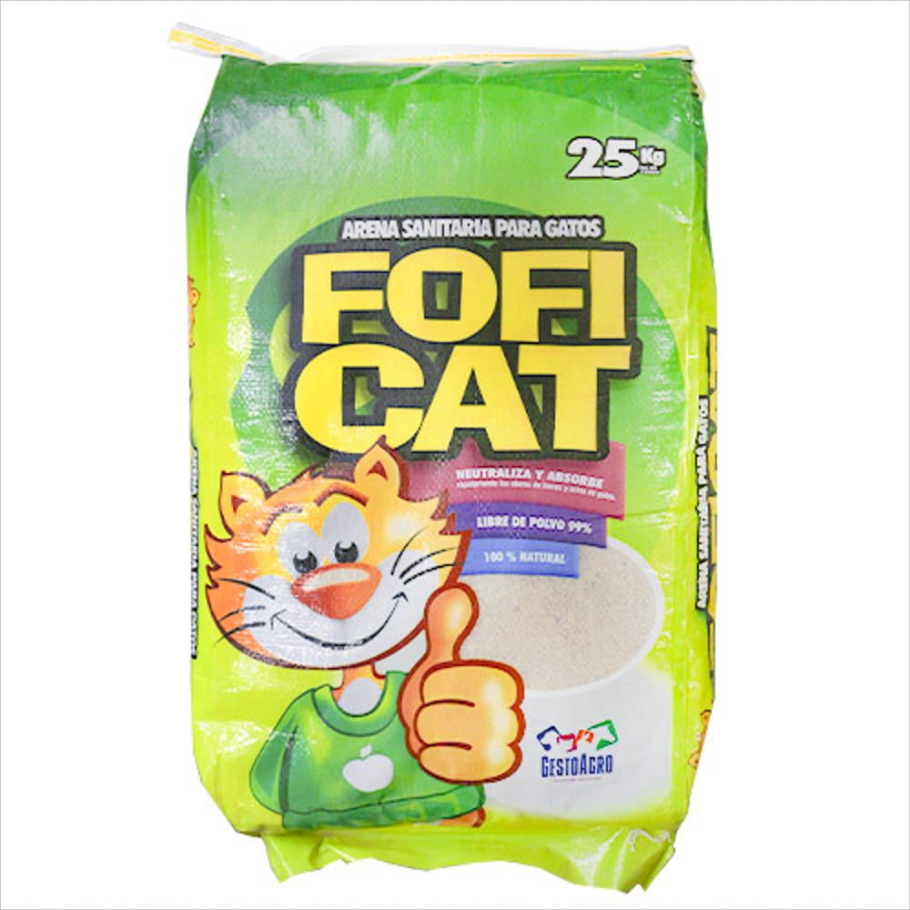 Foficat Arena Para Gatos 25 Kg img #1