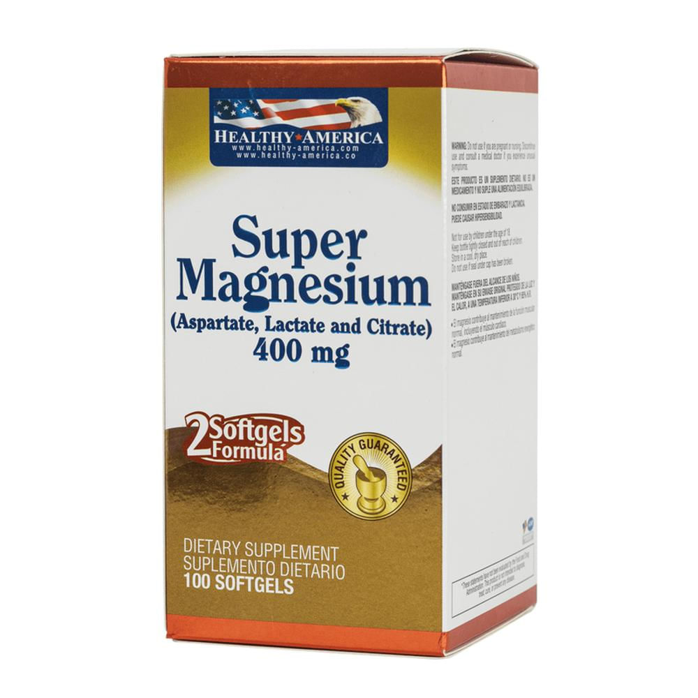 Super Magnesium 400Mg 100 Softgels
