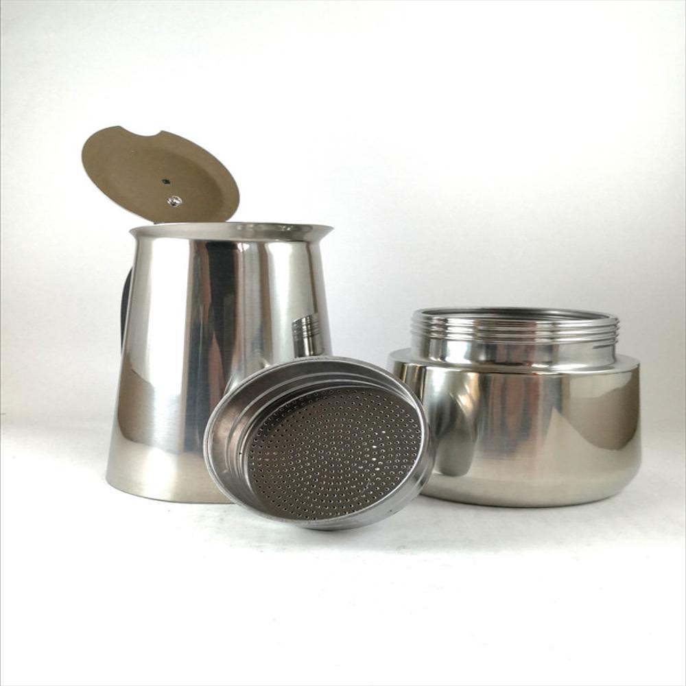 Cafetera Moka De Lujo 400Ml (9 Tazas) En Acero Inoxidable img #2