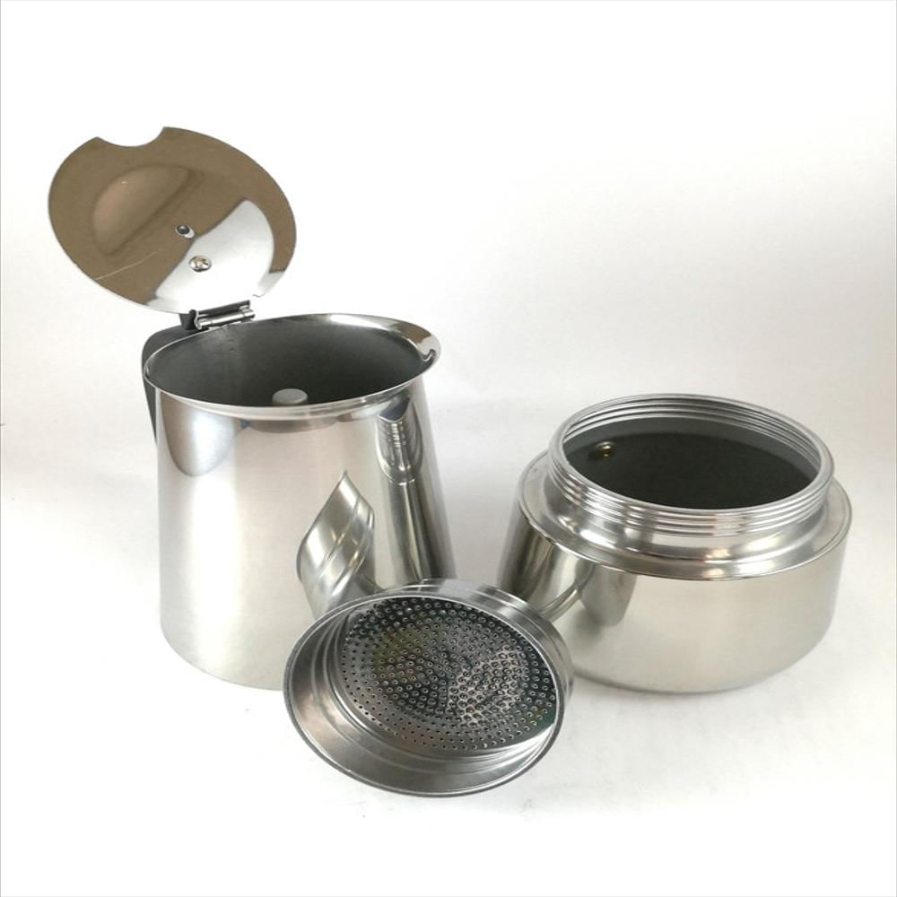 Cafetera Moka De Lujo 400Ml (9 Tazas) En Acero Inoxidable img #5