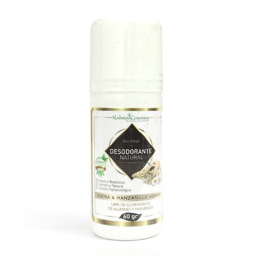 Desodorante Natural Hombre 24 Horas De Protección 60 Gramos
