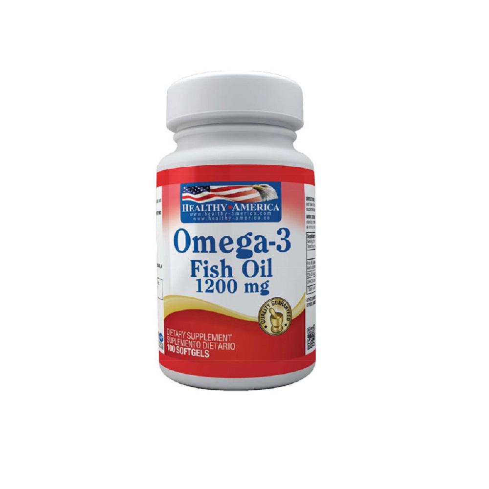 Omega 3 Aceite De Pescado Healthy America