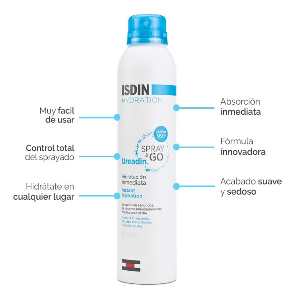 Locion Hidratante Isdin Ureadin Spray Y Go 200Ml img #2