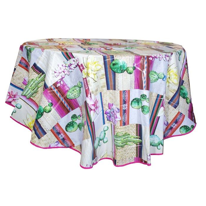 exito.com | Mantel Redondo 160 cms estampado Alumar