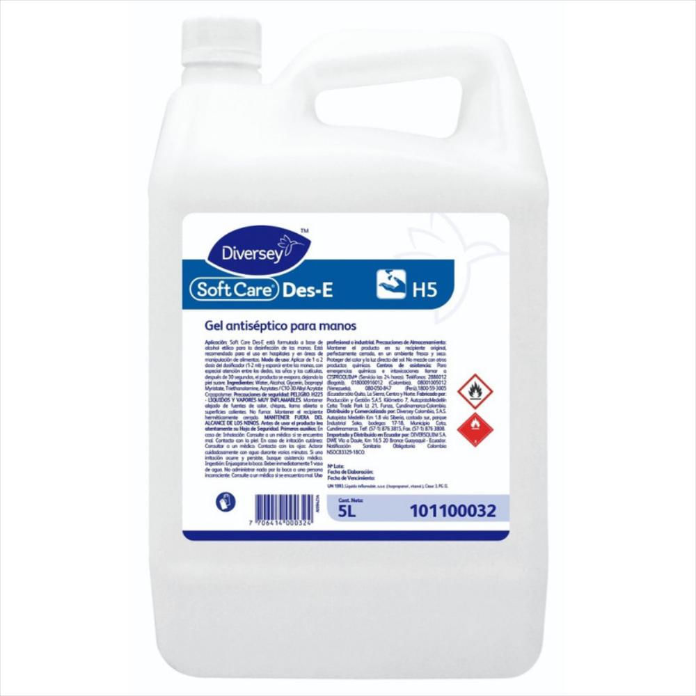 Gel Antiséptico Alcohólico Para La Desinfección De Manos