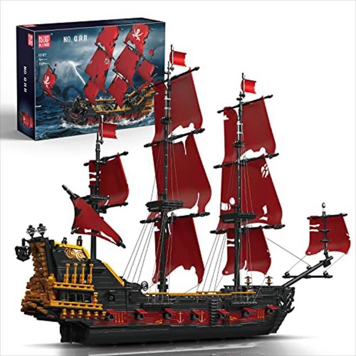 Set Construcción Mould King 3139 Piezas Barco Pirata Q.A.R Modelo img #1