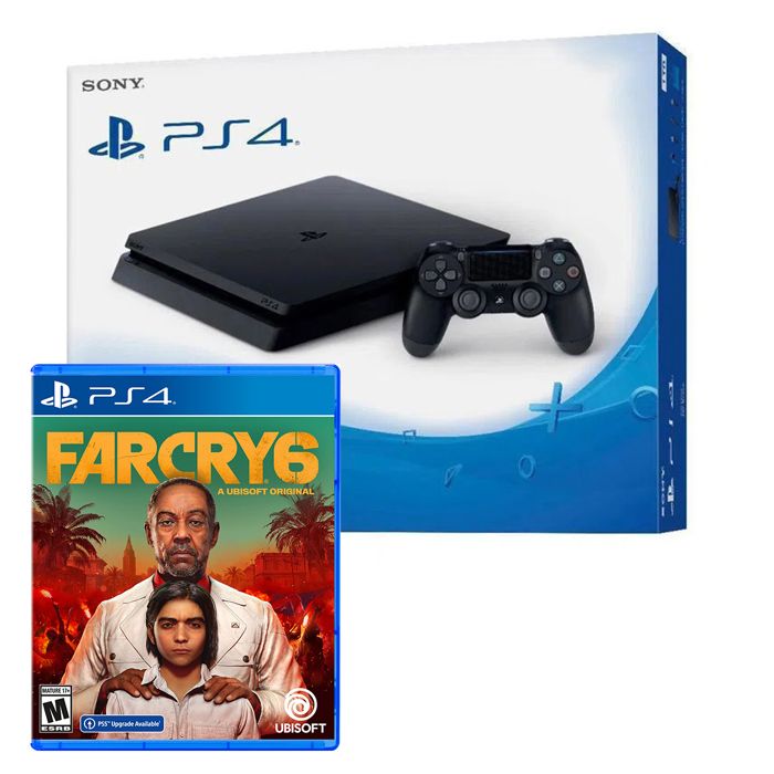 Consola Ps4 Slim 1 TB + Juego Farcry6