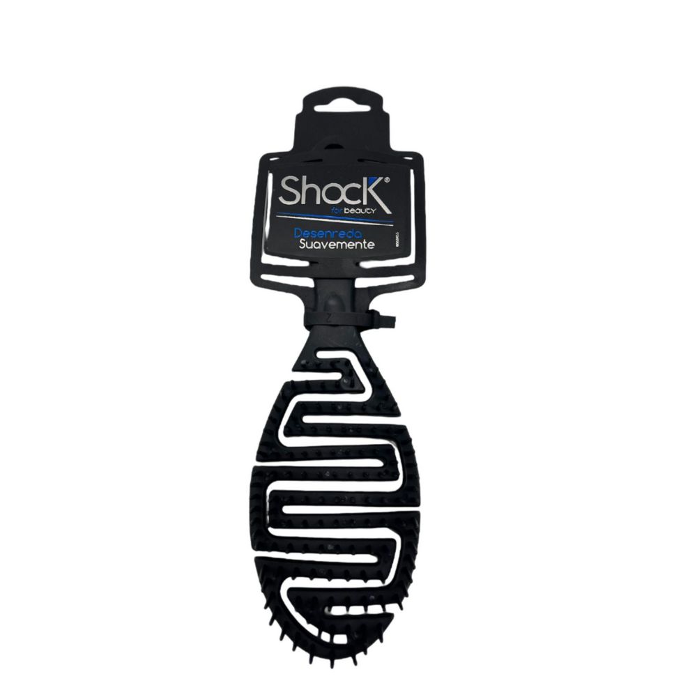 CEPILLO ANTIFRIZZ OVALADO NEGRO SHOCK AAB483
