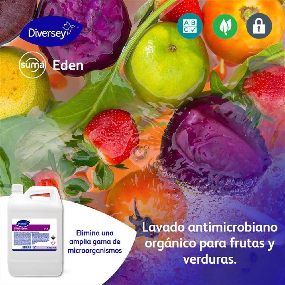 Suma Eden Antibacterial Orgánico Para Frutas Y Verduras img #2