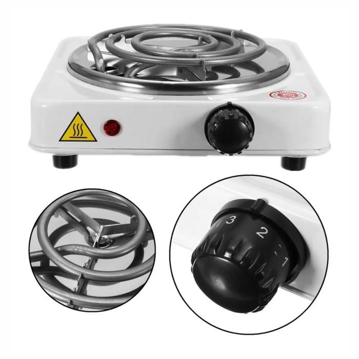 Estufa Electrica De 1 Puesto Fogon Portatil 110v