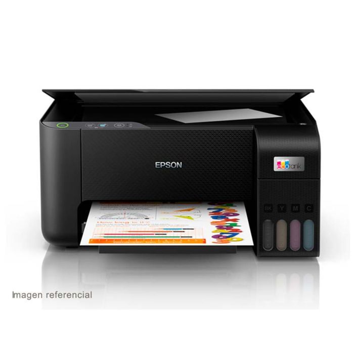 Impresora Multifuncional Color Epson Ecotank L3210 Negro