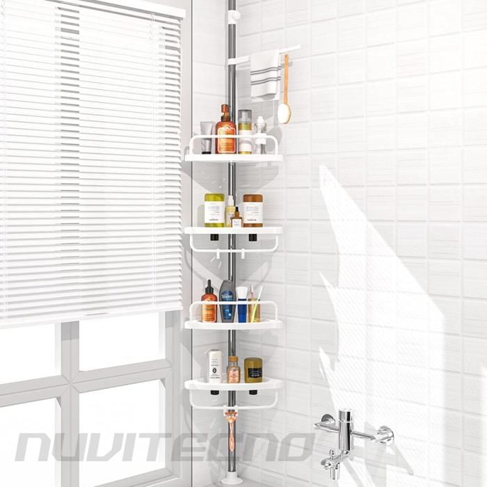 Organizador Esquinero Multifuncional Ducha Y Baño 4 Niveles