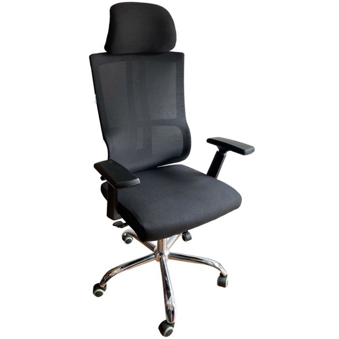 Silla De Oficina Ejecutiva Cooper Color Negro Ergonómica img #1