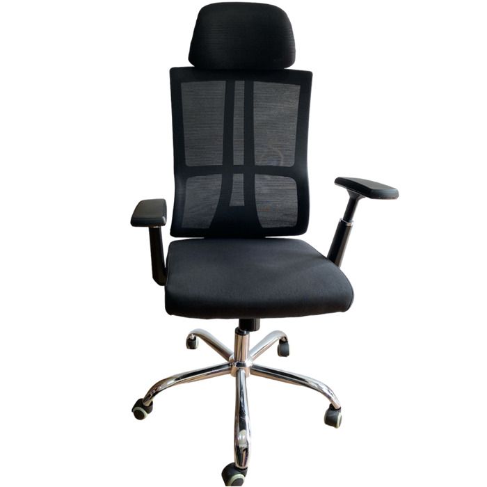 Silla De Oficina Ejecutiva Cooper Color Negro Ergonómica img #2