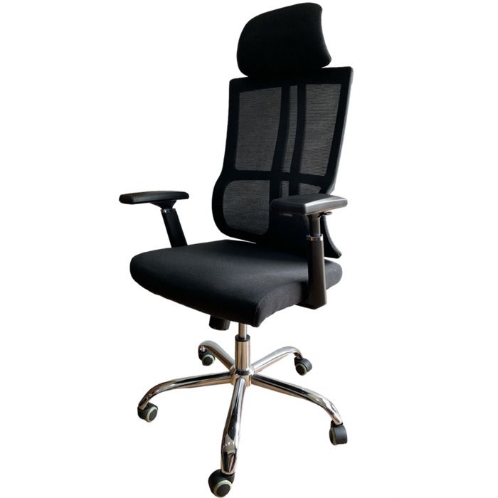 Silla De Oficina Ejecutiva Cooper Color Negro Ergonómica img #3