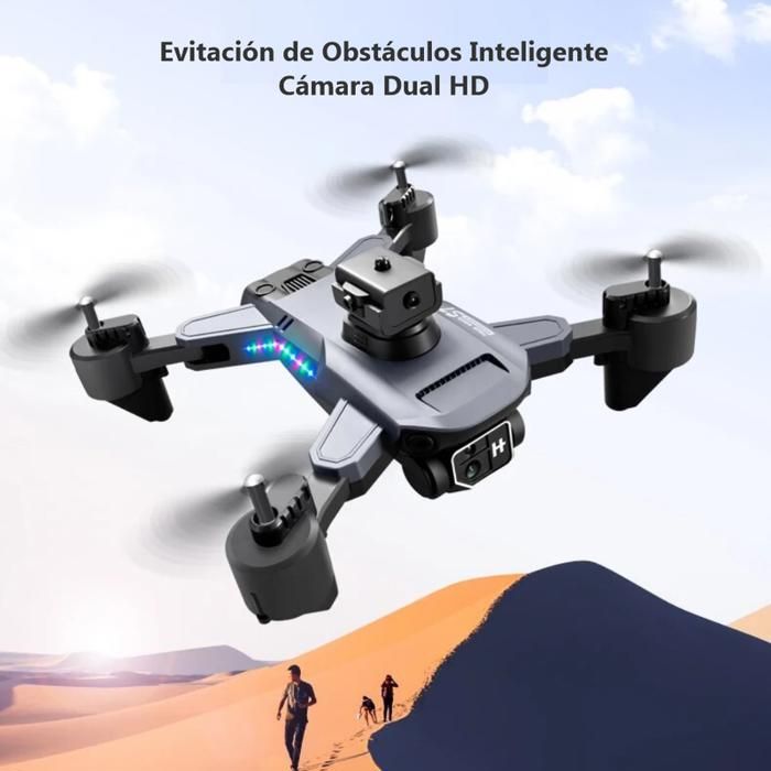 Drone Cámara Dual Hd Wifi 2.4g Sensor De Obstaculos S7 Pro img #4