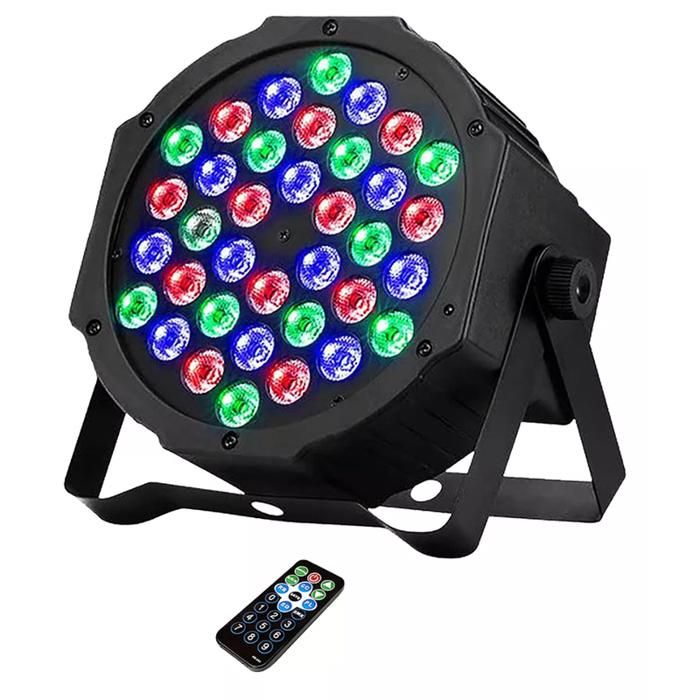 Luz De Escenario Led 36 W Con Sonido Dmx Control Remoto