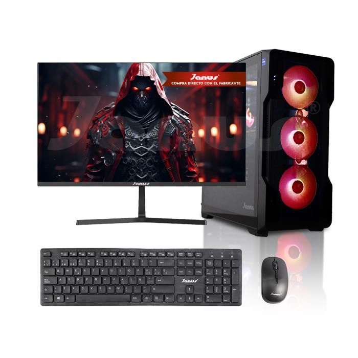Computador De Escritorio Gamer Ryzen Ryzen 7 5700G /Ssd 512Gb M2 Pcie /Ram 16Gb Rgb /Monitor 22