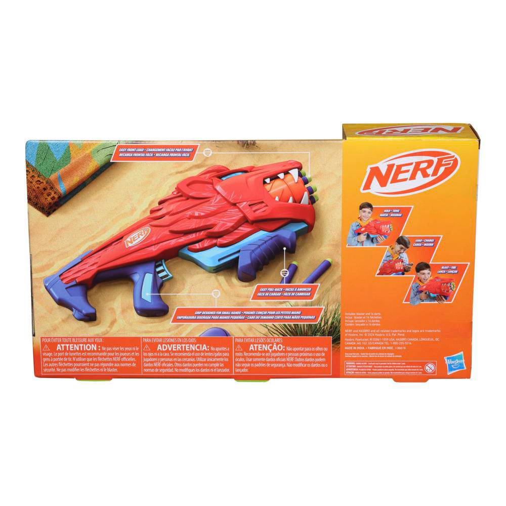 Lanzador Junior Wild Lionfury 16 Dardos NERF img #4