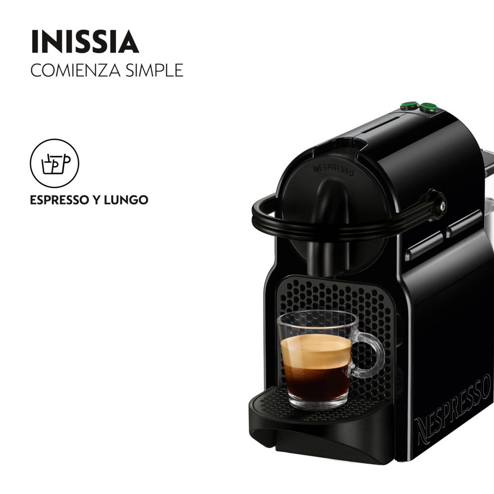 Cafetera Negra NESPRESSO Inissia img #4